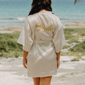 Bride Robe wedding robe